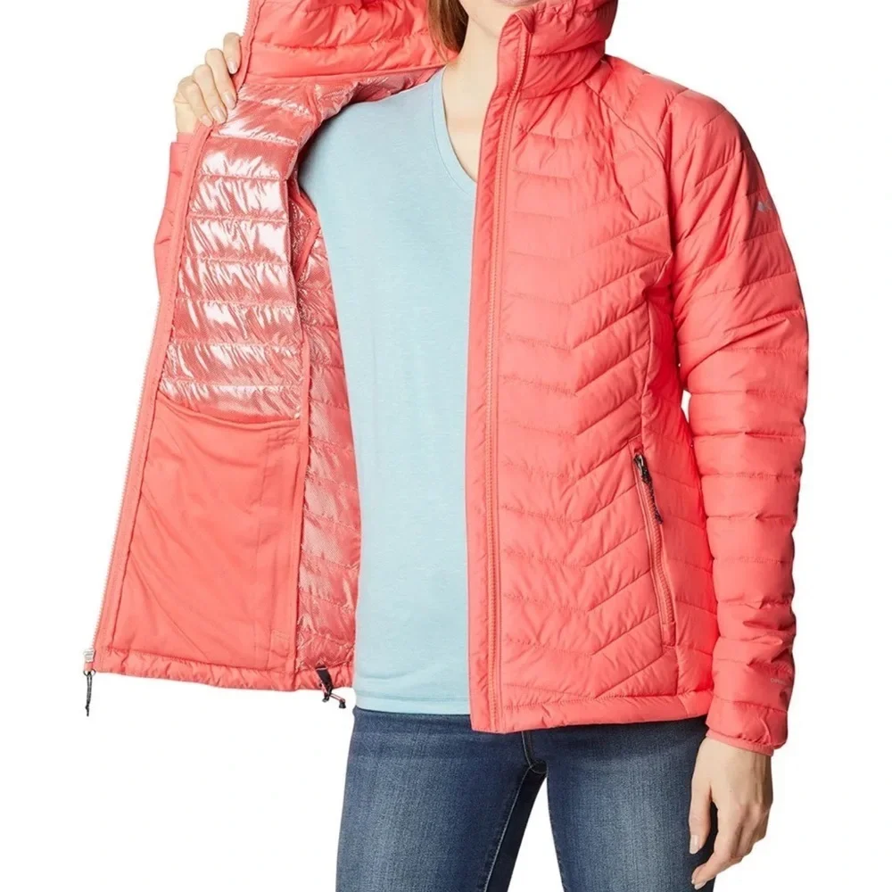 Colombia Quilted Puffer Jacket pink